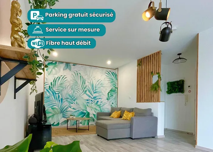 Le Jungle - Parking Et Wifi Gratuit - Balcon - Alexa